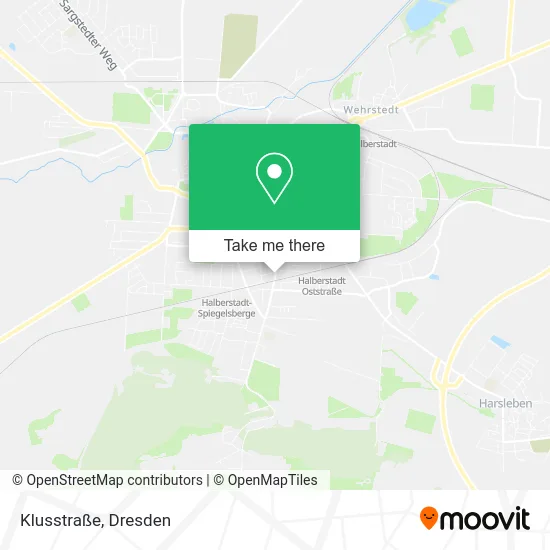 Карта Klusstraße