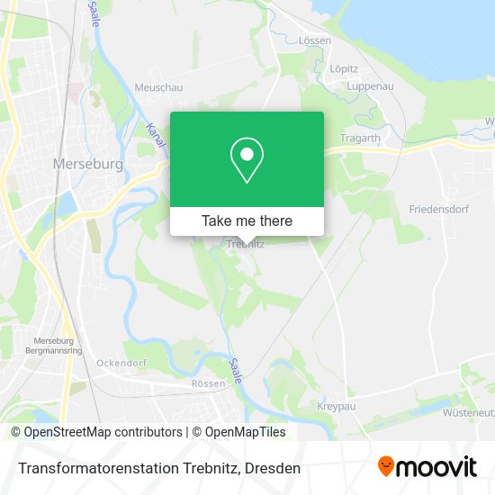 Карта Transformatorenstation Trebnitz
