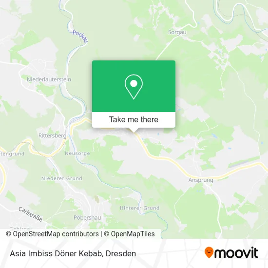 Карта Asia Imbiss Döner Kebab