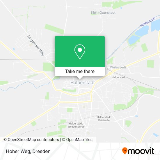 Карта Hoher Weg