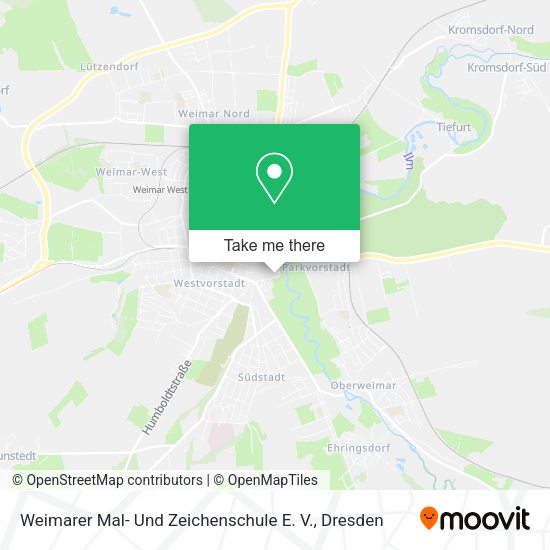 Карта Weimarer Mal- Und Zeichenschule E. V.