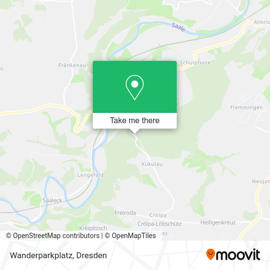 Карта Wanderparkplatz