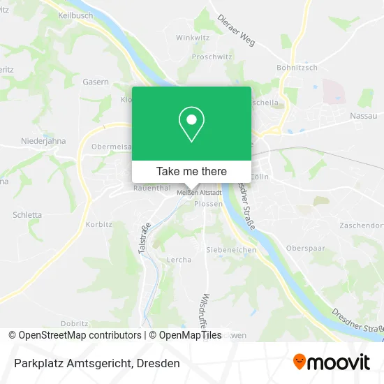 Карта Parkplatz Amtsgericht
