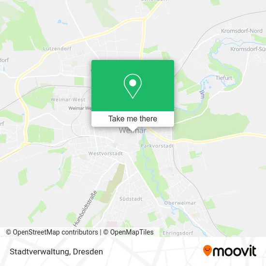 Карта Stadtverwaltung