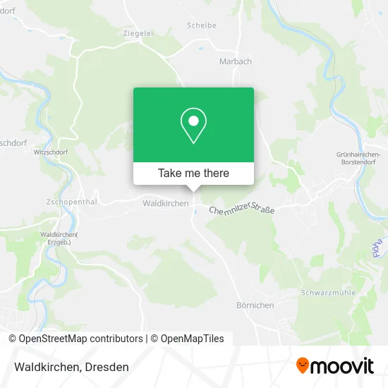 Карта Waldkirchen