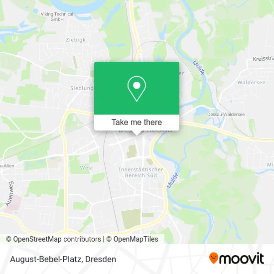 Карта August-Bebel-Platz