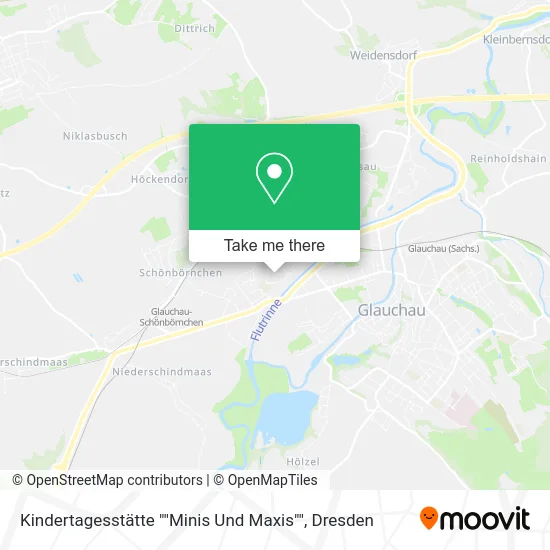 Карта Kindertagesstätte ""Minis Und Maxis""