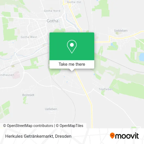 Карта Herkules Getränkemarkt