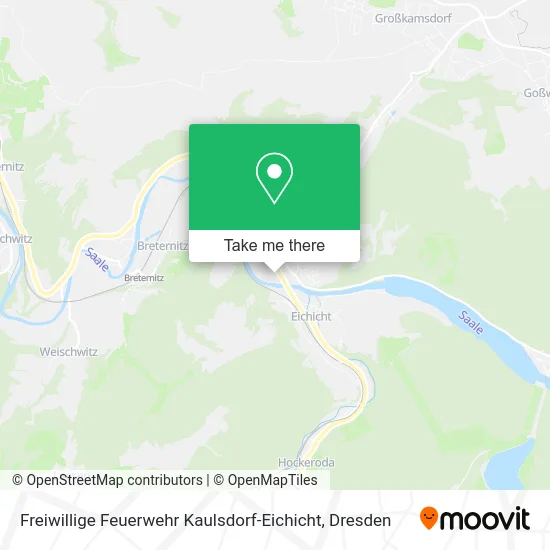 Карта Freiwillige Feuerwehr Kaulsdorf-Eichicht