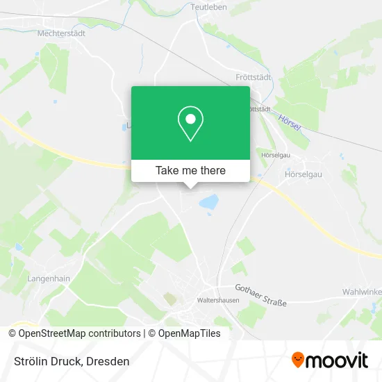 Карта Strölin Druck