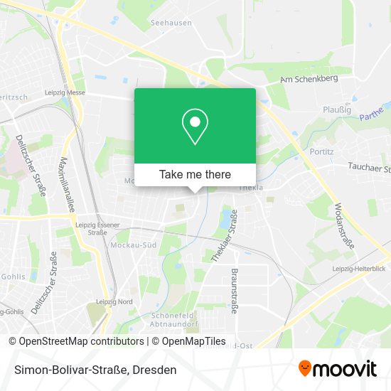 Карта Simon-Bolivar-Straße
