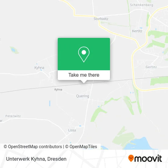 Карта Unterwerk Kyhna