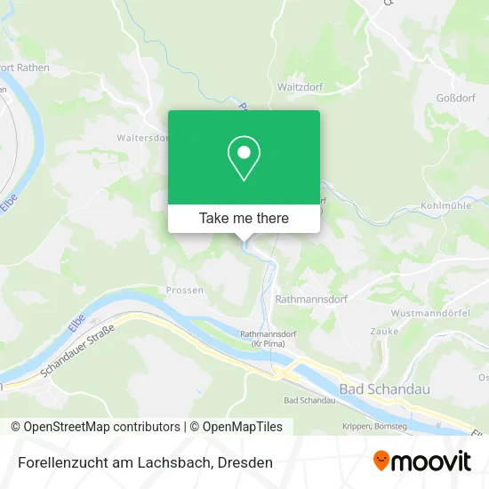 Карта Forellenzucht am Lachsbach