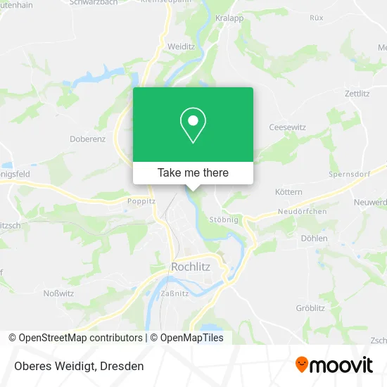 Карта Oberes Weidigt