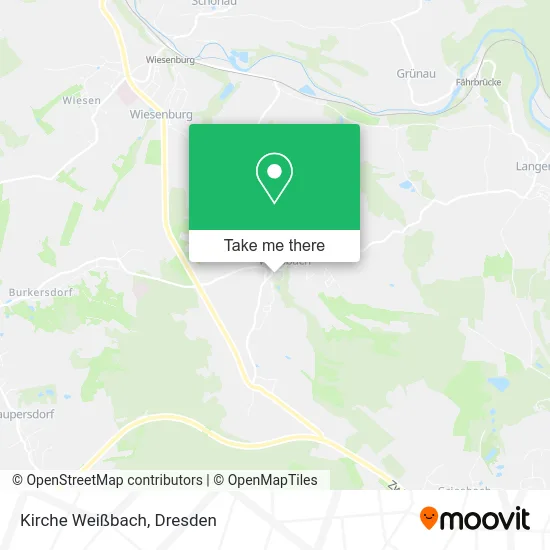 Карта Kirche Weißbach