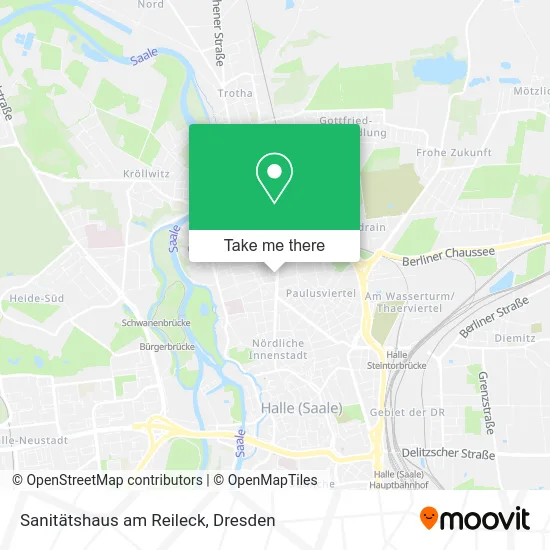Sanitätshaus am Reileck map