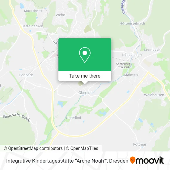 Карта Integrative Kindertagesstätte “Arche Noah""
