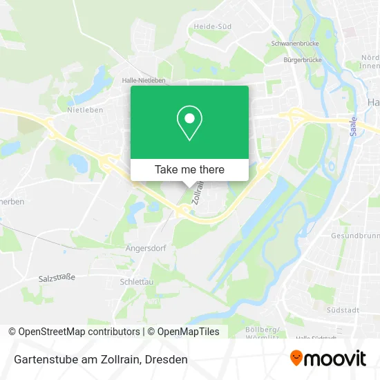 Карта Gartenstube am Zollrain