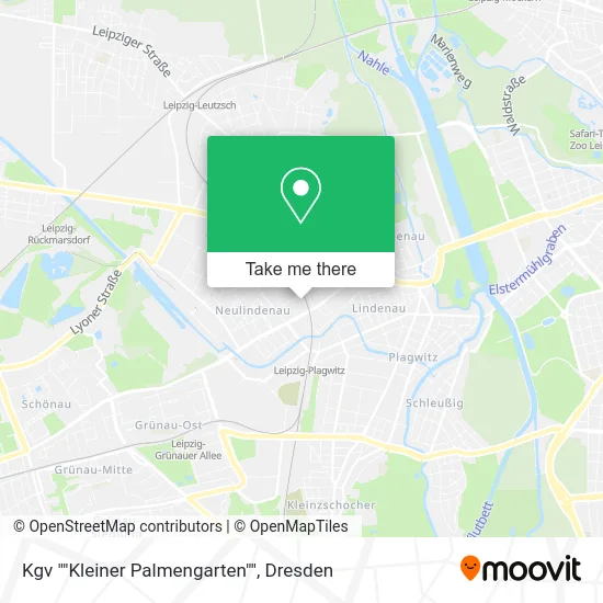 Карта Kgv ""Kleiner Palmengarten""