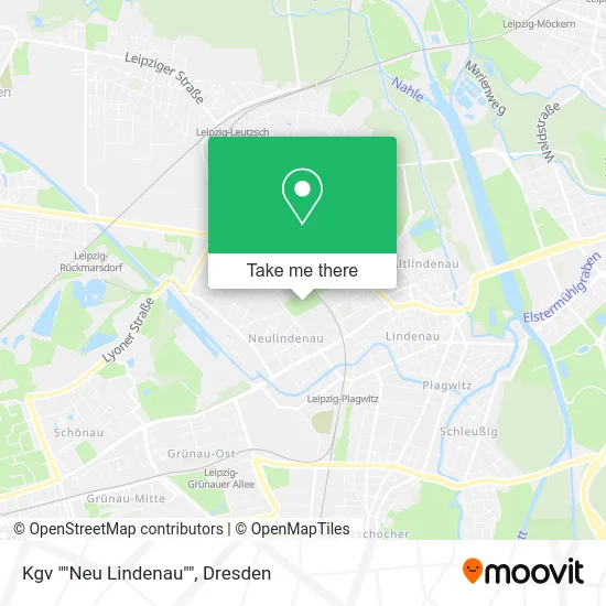 Карта Kgv ""Neu Lindenau""