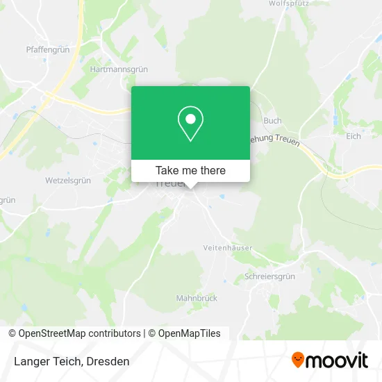 Карта Langer Teich