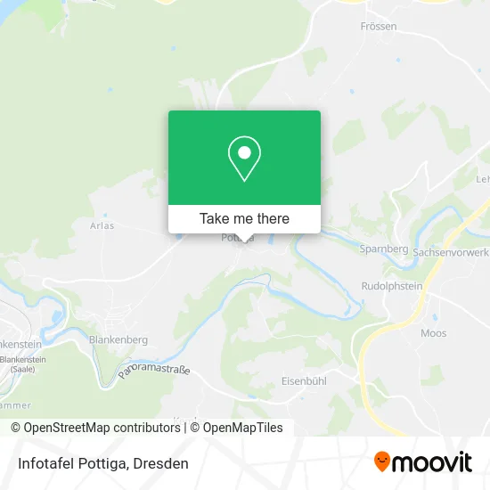 Карта Infotafel Pottiga