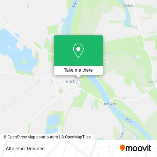 Карта Alte Elbe