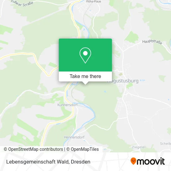 Карта Lebensgemeinschaft Wald