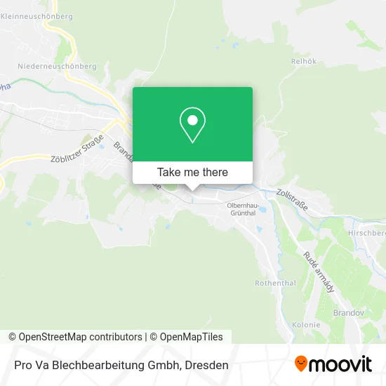 Карта Pro Va Blechbearbeitung Gmbh
