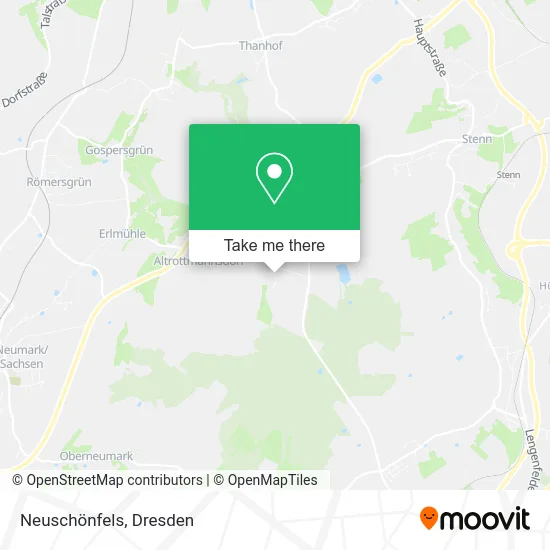 Карта Neuschönfels