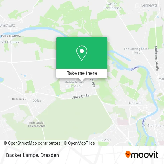 Карта Bäcker Lampe