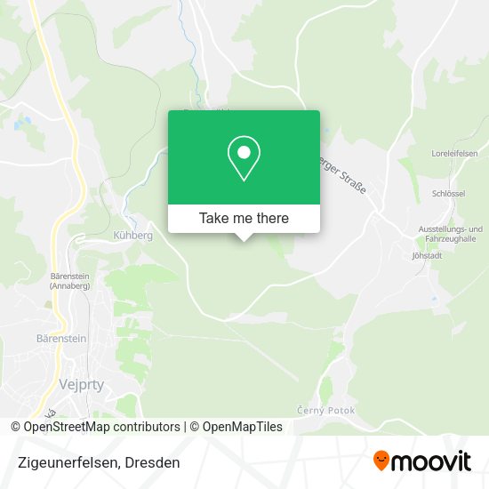 Карта Zigeunerfelsen