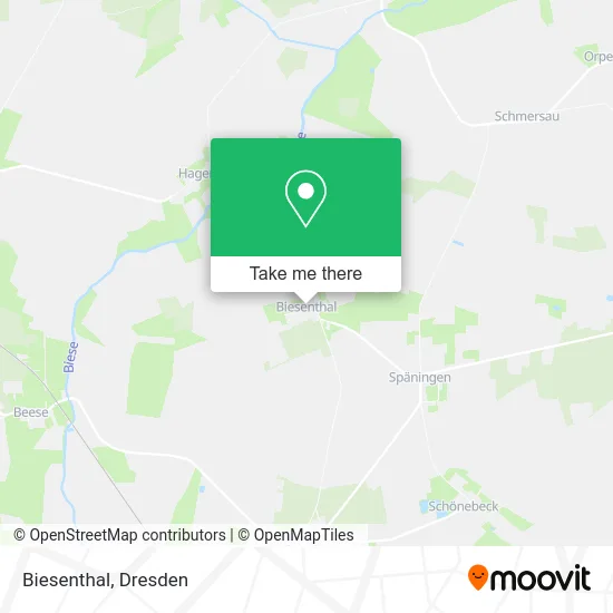 Карта Biesenthal