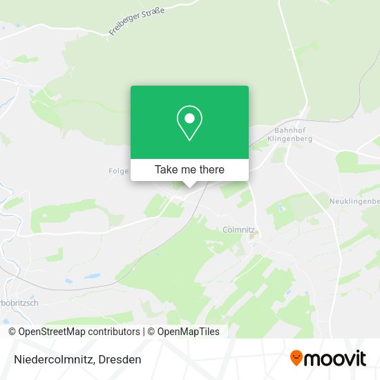 Карта Niedercolmnitz