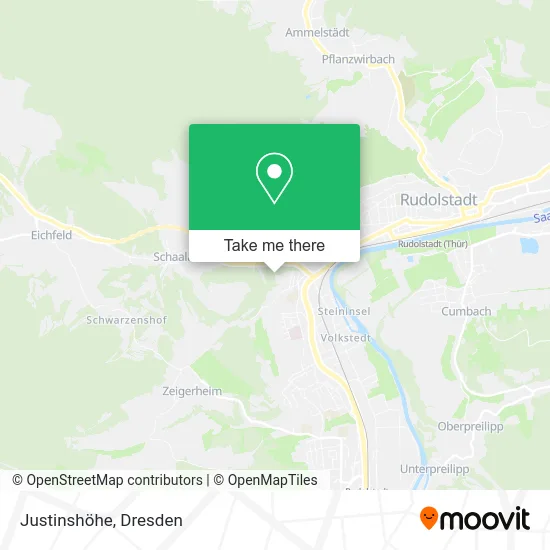 Карта Justinshöhe