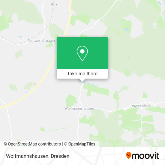 Карта Wolfmannshausen