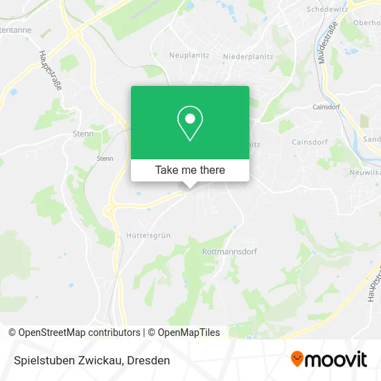 Карта Spielstuben Zwickau