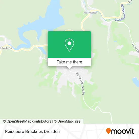 Карта Reisebüro Brückner