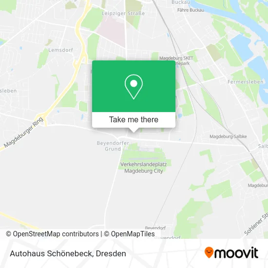 Карта Autohaus Schönebeck