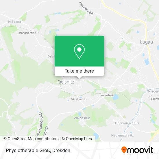 Карта Physiotherapie Groß