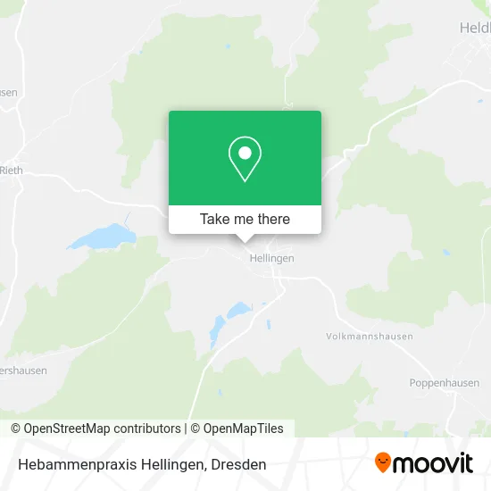 Карта Hebammenpraxis Hellingen