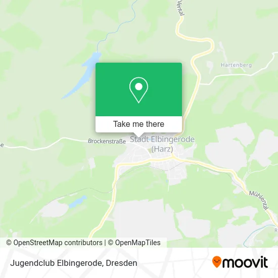 Карта Jugendclub Elbingerode