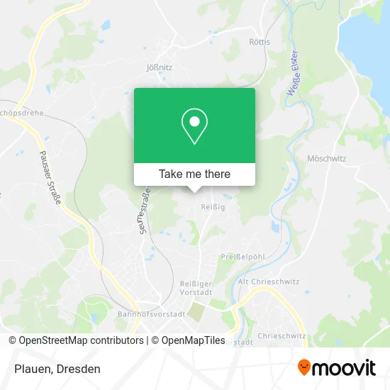 Карта Plauen
