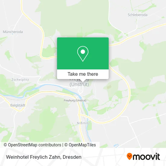Карта Weinhotel Freylich Zahn