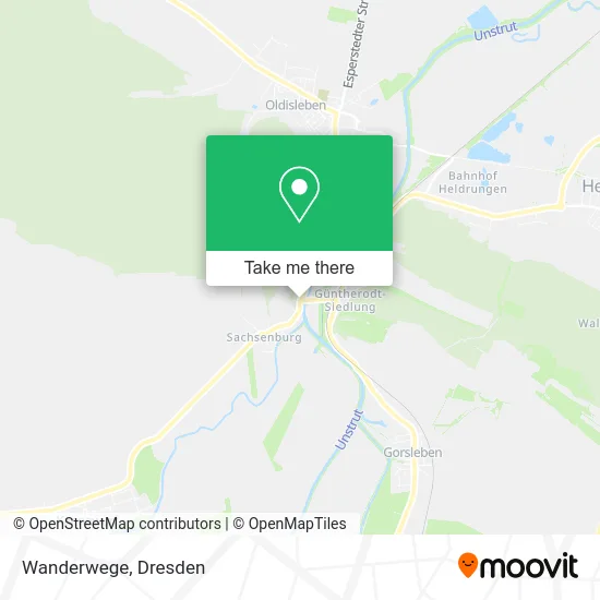 Карта Wanderwege