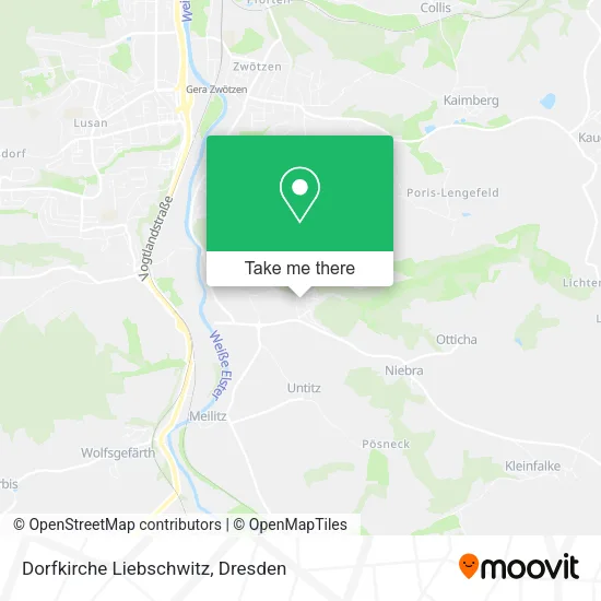 Dorfkirche Liebschwitz map