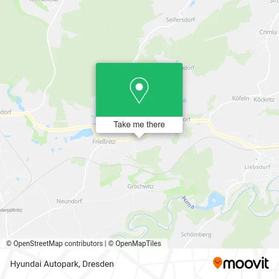 Карта Hyundai Autopark