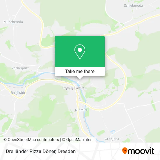 Карта Dreiländer Pizza Döner