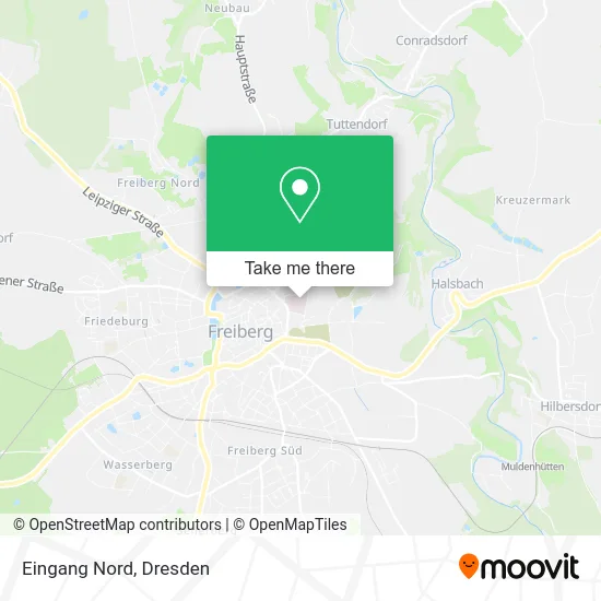 Карта Eingang Nord