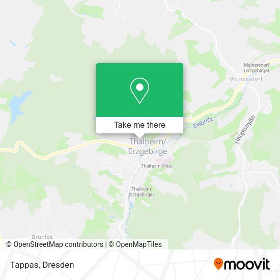 Карта Tappas